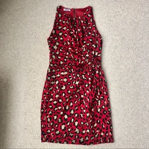 Moschino Cheap & Chic Leopard Print Dress